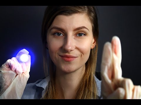 ASMR Eye Exam but something is wrong ❤️ medical roleplay