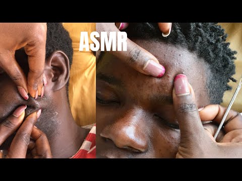 Personal Attention For Sleep And Relaxation, Face Touching #satisfying #asmr