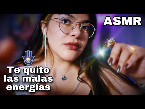 ASMR Reiki 💗 Te quito la negatividad 😴 Inaudibles y Mouth Sounds para derretir tu cerebro 💆‍♀️