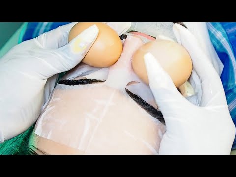 {ASMR} MOST TINGLY hard boiled eggs🥚face massage 💆🏼‍♂️