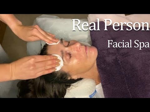 [ASMR] Real Person Facial | Relaxing Home Spa Treatment