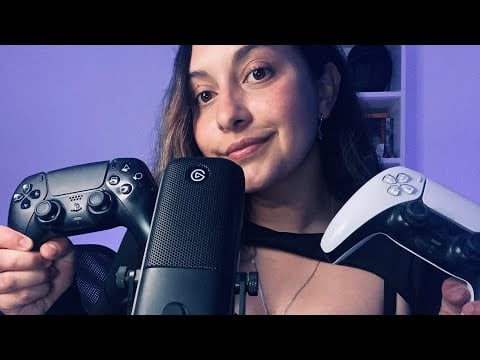 ASMR ✨ SONIDOS DE TAPPING EN OBJETOS BLANCO Y NEGRO 🎙️RELAX ♥️