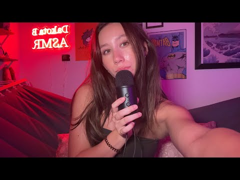 ASMR | Whisper Rambles with Mouth Sounds