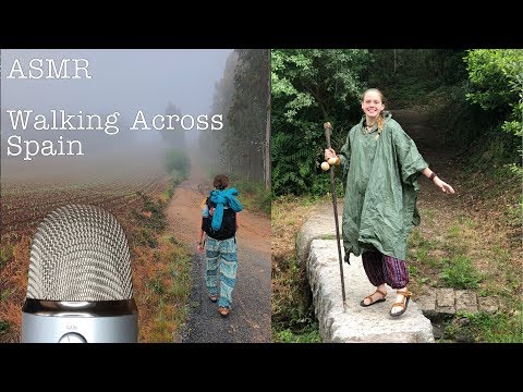 ASMR Walking Across SPAIN