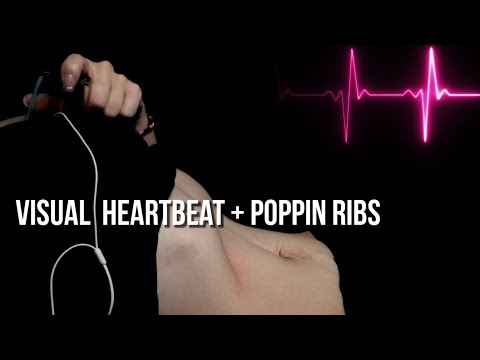 Popping My Ribs + Daily Visual Heartbeat [ASMR]
