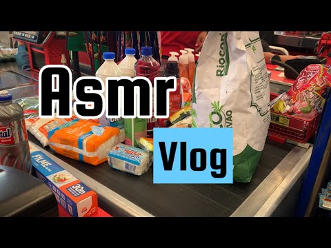 ASMR VLOG/ Mercado para Novembro