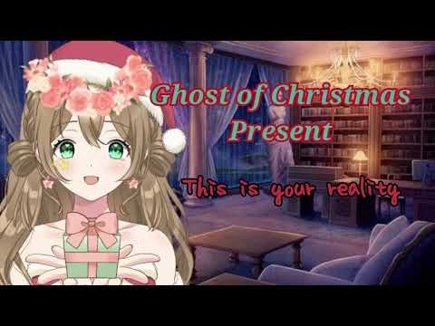 Visited by the Spirit of Christmas Present (F4A) (ASMR)