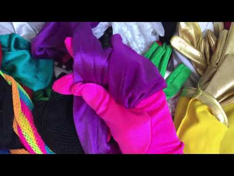 OPERA GLOVES ✋ COLORFUL💛💜❤️  ORGANIZING💕 PLENTY  OF GLOVES 🎧 [[ASMR]]