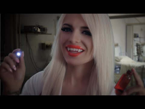 ASMR | Vampire Doctor Cranial Nerve Exam | You're a Vampire (Medical Role Play)