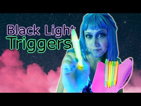ASMR Under Black Light Personal Attention With 8d Ambience Shifts No Talking