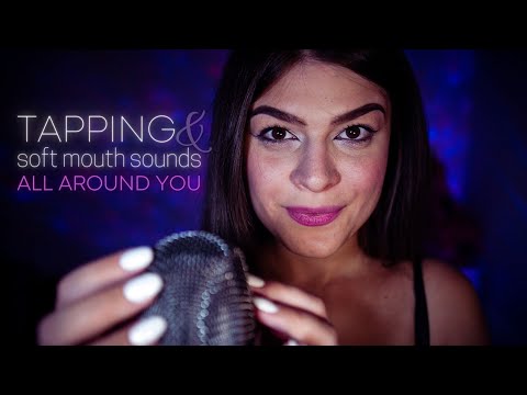 ASMR per dormire o rilassarti | Tapping & Soft Mouth sounds