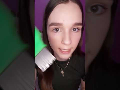 cortando sua franja ASMR