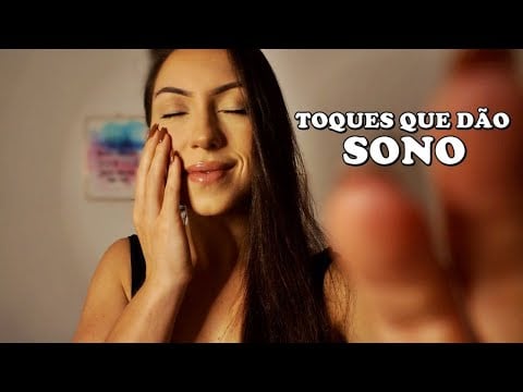 ASMR PARA QUEM PRECISA DORMIR rápido (sons de boca, toques espelhados e sussurros)