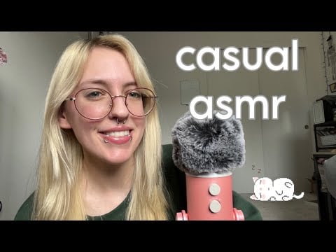 ASMR Casual Anticipatory Whispers ~ up close, ear to ear