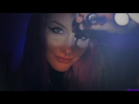 ASMR | Super Bright Light Triggers In The Dark (Lofi)