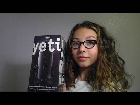 ASMR - Blue Yeti Mic Unboxing!!!