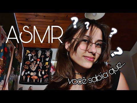 ASMR CURIOSIDADES DE BIOLOGIA 🌺🌳🦠