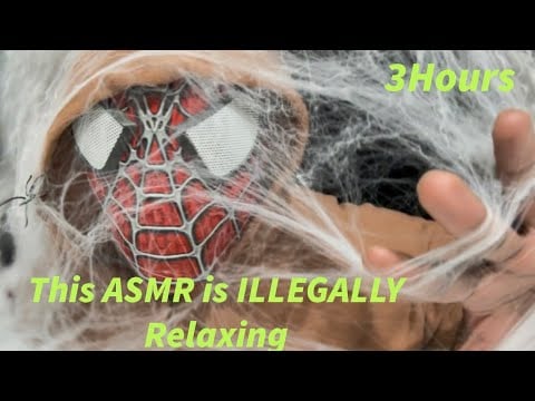 ASMR Spider Web Trigger & Mouth Sounds for Sleep and Tingles (3 hours)