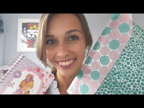 ASMR Português: Material Escolar Mais RELAXANTE da vida!