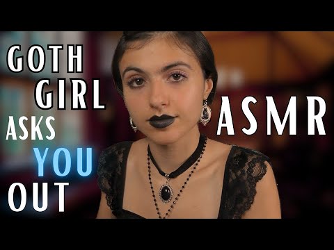 ASMR || Goth Girl Asks YOU Out in the Back of Class
