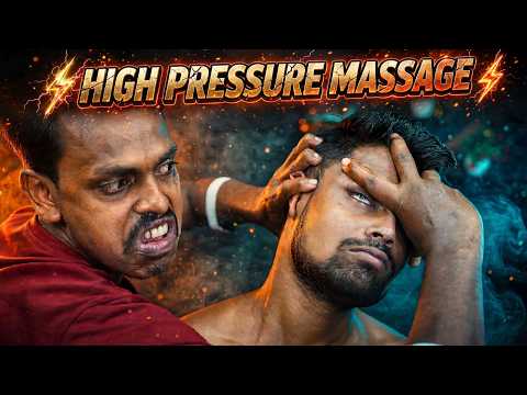 Intense High Pressure Head & Shoulder Massage For Deep Sleep & Stress Relief | Relaxing ASMR Massage