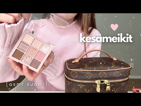 ASMR suomi | Kesämeikit - esittely & höpöttely ☀️