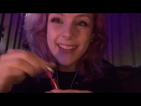 💤FAST CHAOTIC ASMR: Spit painting, kisses, tarot cards, eating + MORE! 4k SPECIAL!! (420 ASMR🍃)💤