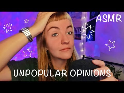 ASMR | MES UNPOPULAR OPINIONS 😬 (relations, nourriture...) 
