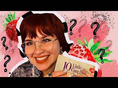 Autistic ASMR: Q&A with Strawberry Patch🍓❓🥰 (neurodivergent friendly, stimming, tingly triggers)