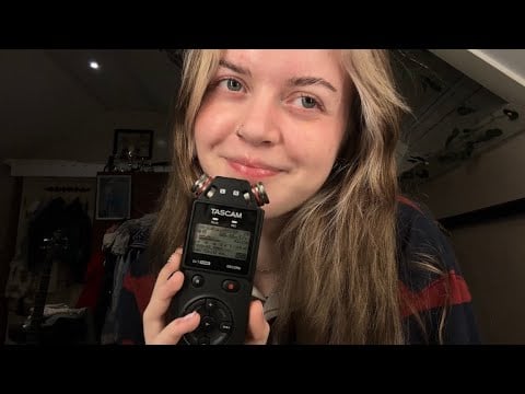 ASMR | Fast and Aggressive Mouth Sounds with the Tascam Microphone !!