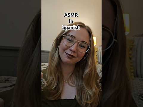 ASMR in Spanish! #asmr