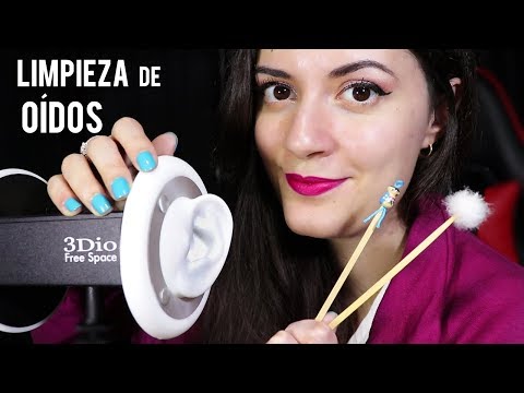 ASMR LIMPIEZA DE OIDOS |Sonidos cosquillosos|