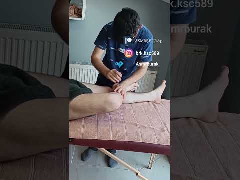 POST-WORKOUT RELAXING TREATMENT FOR QUADRICEPS MUSCLES #satisfying #relaxing #asmr #shorts #massage
