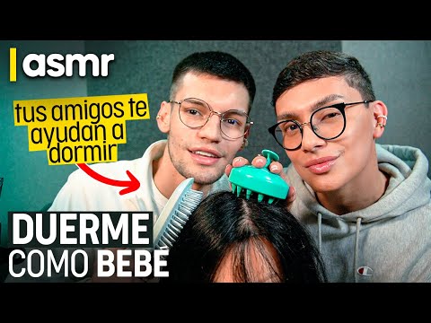 ASMR para dormir como bebe con mi amigo ASMR español