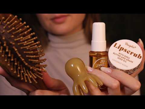 ASMR Cozy Nighttime Self-Care Routine | Personal attention, no talking, layered sounds