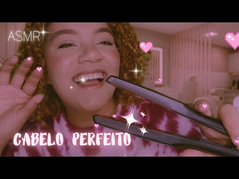 ASMR FAZENDO CHAPINHA NO SEU CABELO 🥰💖