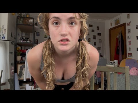 grwm for the gym (it’s okay to feel unmotivated) asmr personal attention & positive affirmations