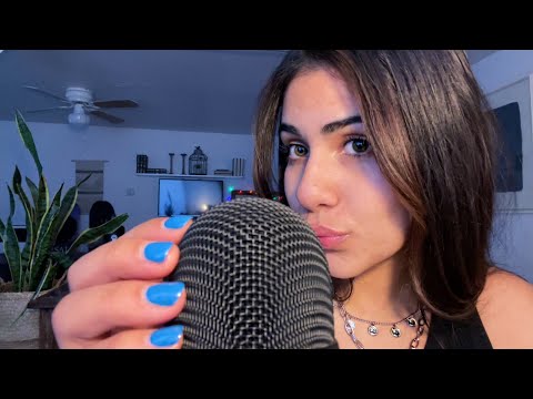 ASMR *Kisses* finger flutters, repeating intro | Erickah's CV