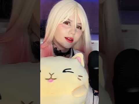 🌙 ASMR anime cosplay Marin Kitagawa 💗 relaxing video (full on my channel)