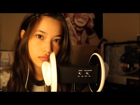 ASMR Ear to Ear 🐱 Repeating Korean Trigger Words (한국어)