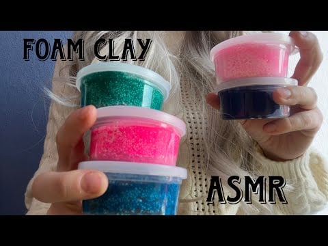 ASMR | Foam Clay 