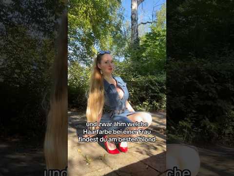 Welche Haarfarbe findest du bei Frauen am besten? 🥰