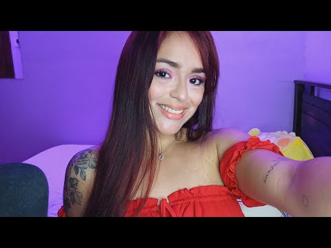 ASMR | Cosas sobre mi + comiendo dulces🍭