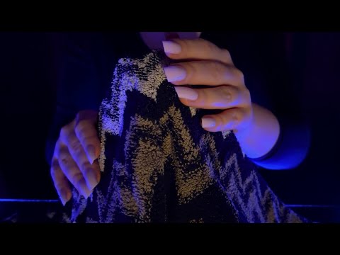 ASMR Gentle Towel Friction | Softest Towels Exploration