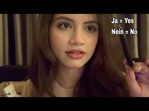 ASMR - Teaching You German As A Non German