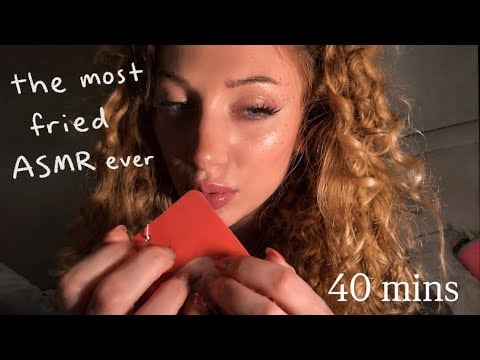 no loop 40 MINS asmr | sleep in 5 mins, LOFI AF (asmr after gardening)