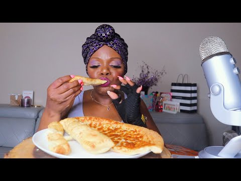 CRAZY STUFF CHEESE STICKS OH YEA PIZZA ASMR EATING SOUNDS