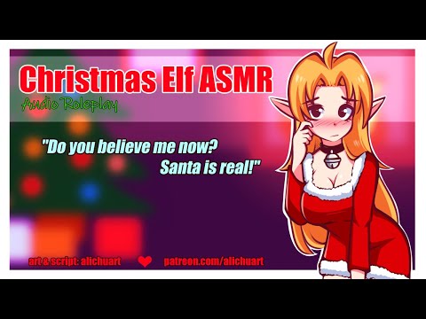 Christmas Elf Tries Her Best To Make You Believe In Santa (you don't) | ASMR Roleplay [F4A] [3Dio]