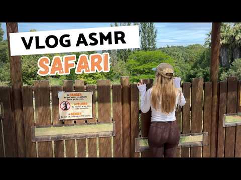 ASMR Vlog visitando un SAFARI 🦒🌿 (susurros relajantes)