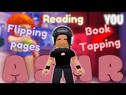 [Roblox ASMR] Exploring The Sounds Of Books ✨💤 | Hide or die